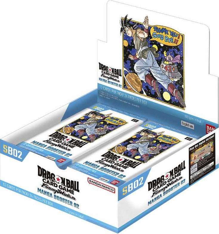 Dragon Ball Super Card Game Fusion World Manga Booster Display 02 SB02 mit 24 Packs