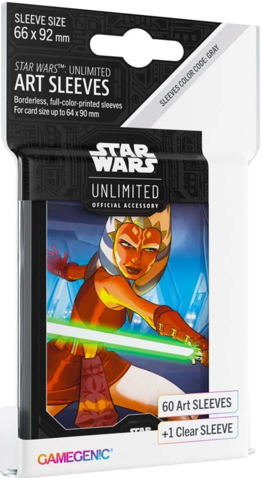 Star Wars: Unlimited Art Sleeves mit Ahsoka Tano Motiv von Gamegenic