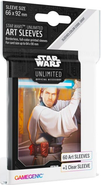 Star Wars: Unlimited Art Sleeves mit Obi-Wan Kenobi Motiv von Gamegenic