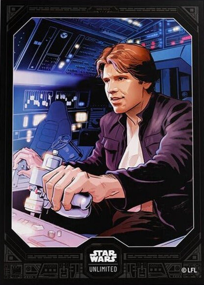 Gamegenic Star Wars: Unlimited Premium Art Sleeves Han Solo – 60 Kartenhüllen im hochwertigen Design