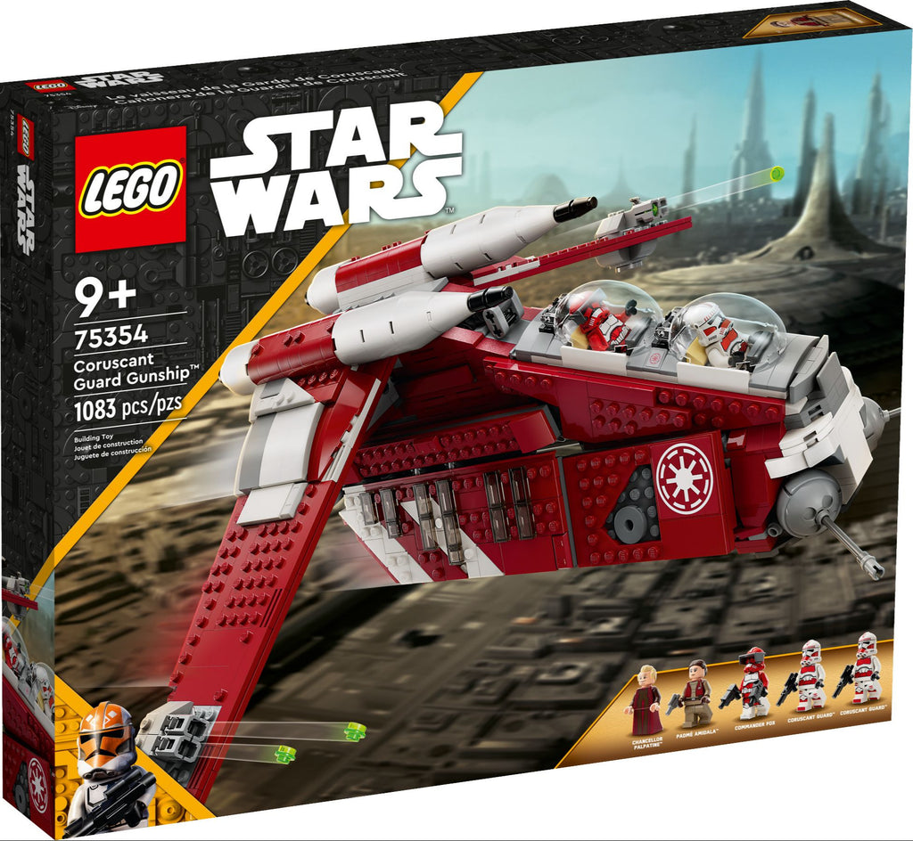 LEGO Star Wars 75354 Gunship der Coruscant-Wachen mit Minifiguren