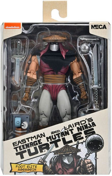 NECA TMNT Foot Assassin Classic Colors Actionfigur 18 cm