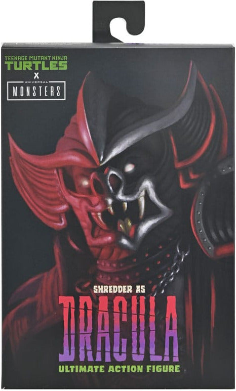 NECA TMNT x Universal Monsters Shredder as Dracula Classic Colors Actionfigur 18 cm