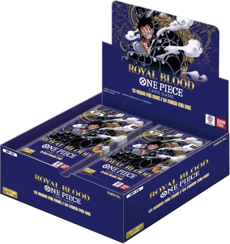One Piece Card Game Royal Blood OP-10 Booster Display Englisch mit 24 Packs