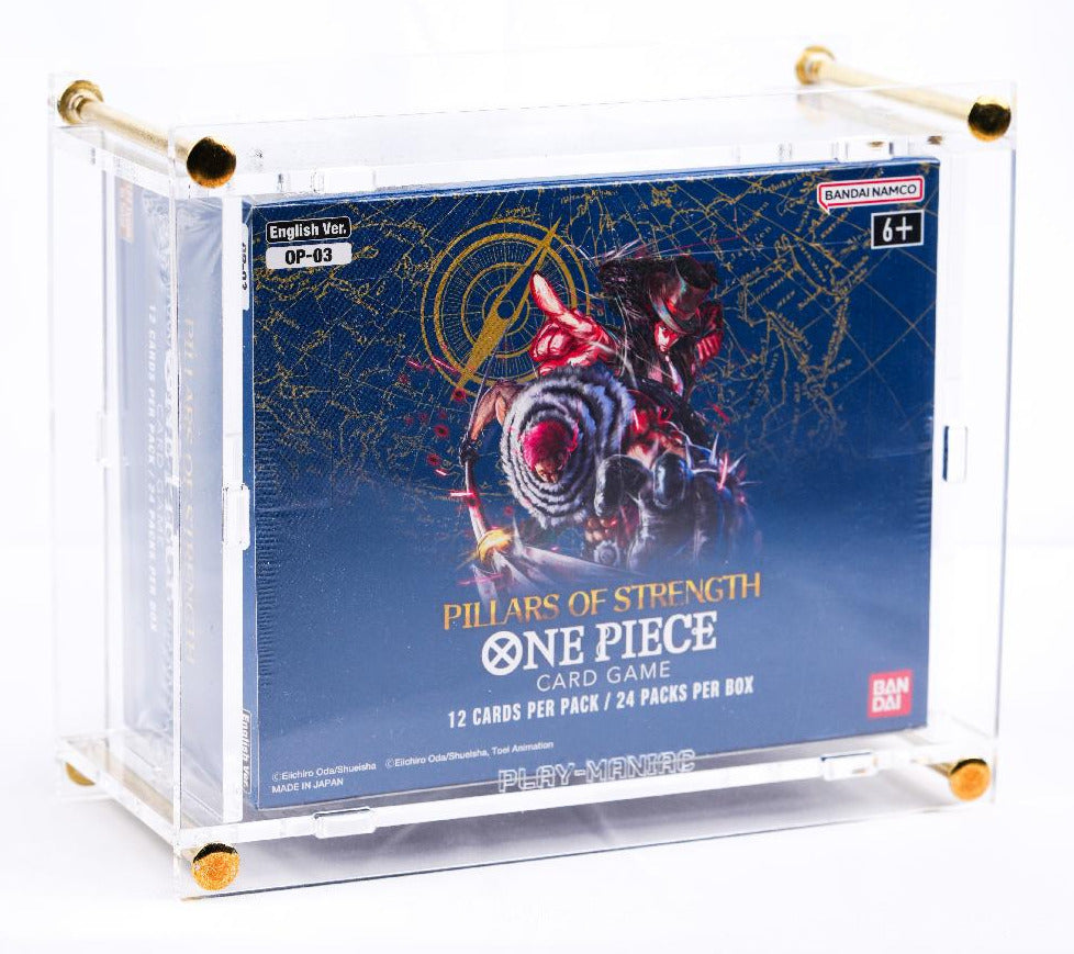  Play-Maniac Acryl Case Schutzhülle für One Piece Card Game Display Version 2