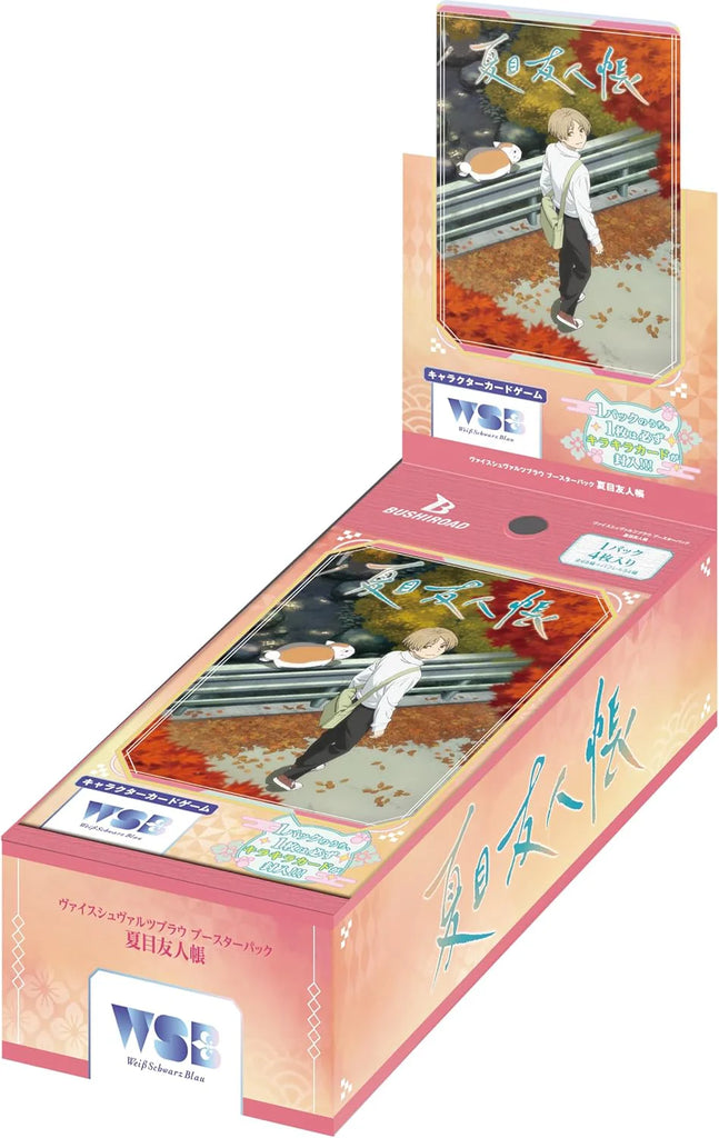 Weiß Schwarz Blau Natsume Yuujinchou Booster Display Japanisch mit 10 Packs