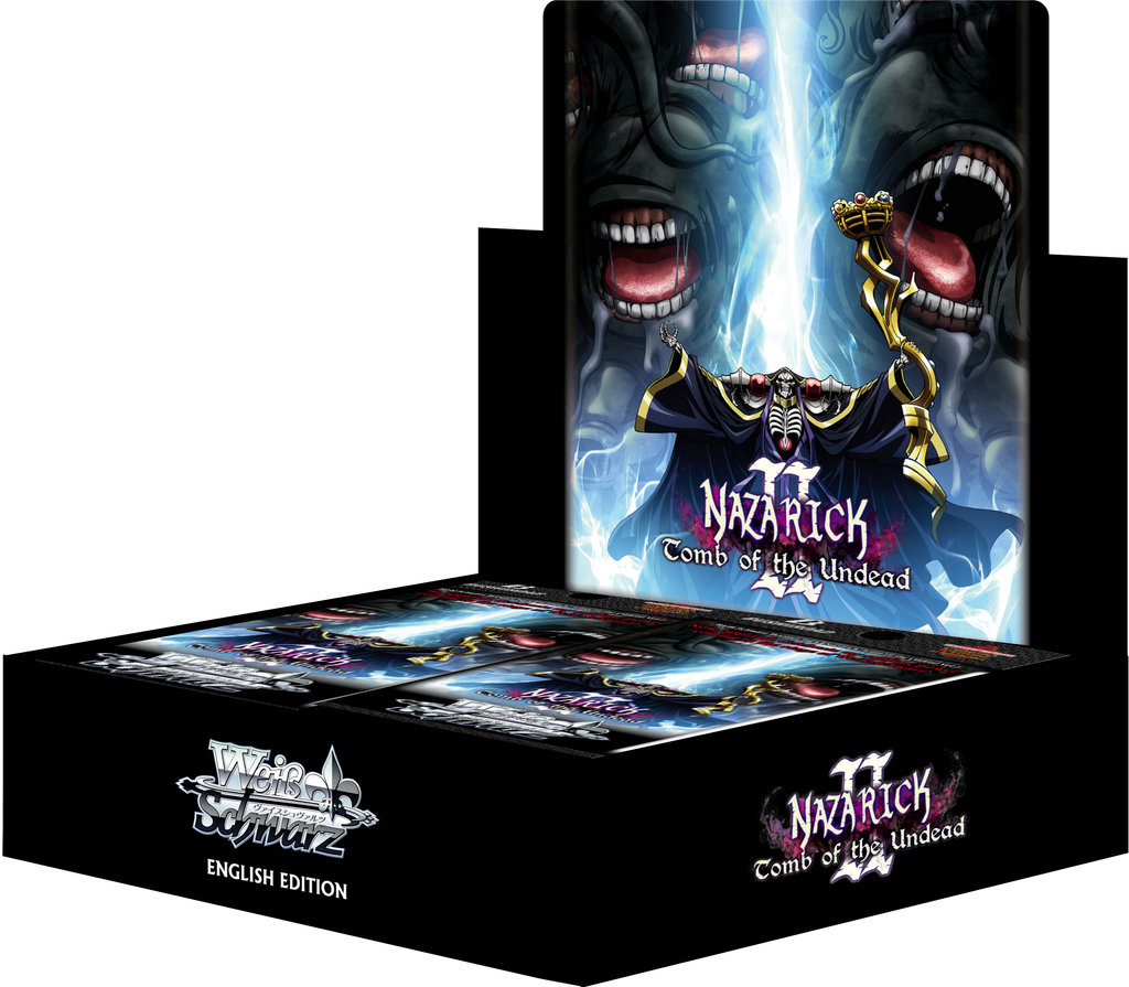 Weiß Schwarz Nazarick Tomb of the Undead Vol.2 Booster Display Englisch