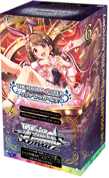 Weiß Schwarz The Idolm@Ster Cinderella Girls Premium Booster Display Japanisch mit 6 Packs