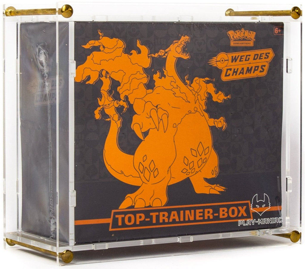 Play-Maniac Acryl Case Schutzhülle für Pokémon Top-Trainer / Elite Trainer Boxen